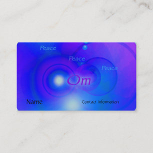 Carte De Visite Om ~ Paix