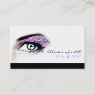 Carte De Visite Ombre de parties scintillant Lilac - Artiste de ma