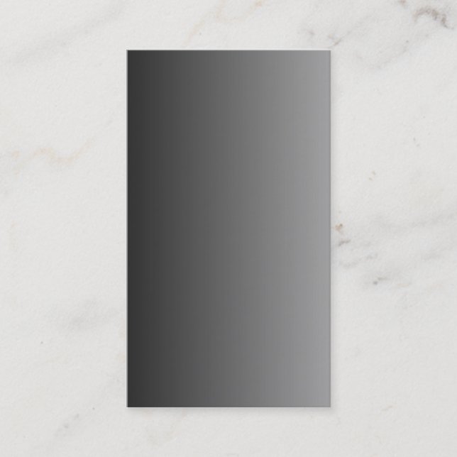 Carte De Visite Ombre gris (Devant)