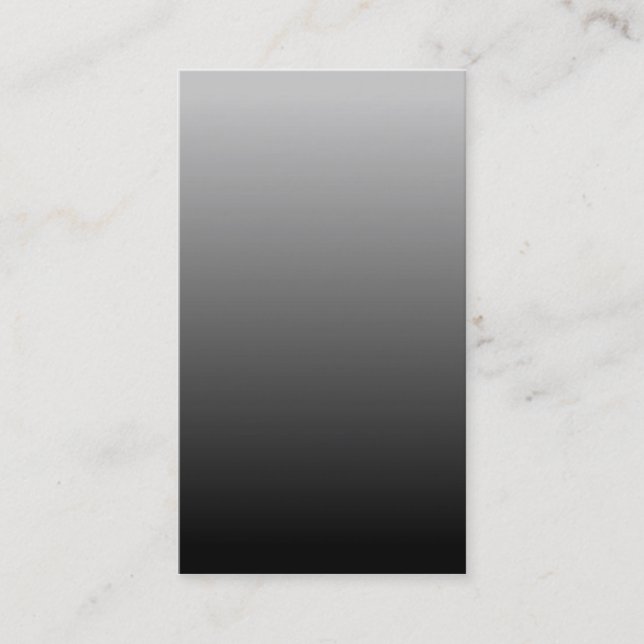 Carte De Visite Ombre noire gris (Devant)