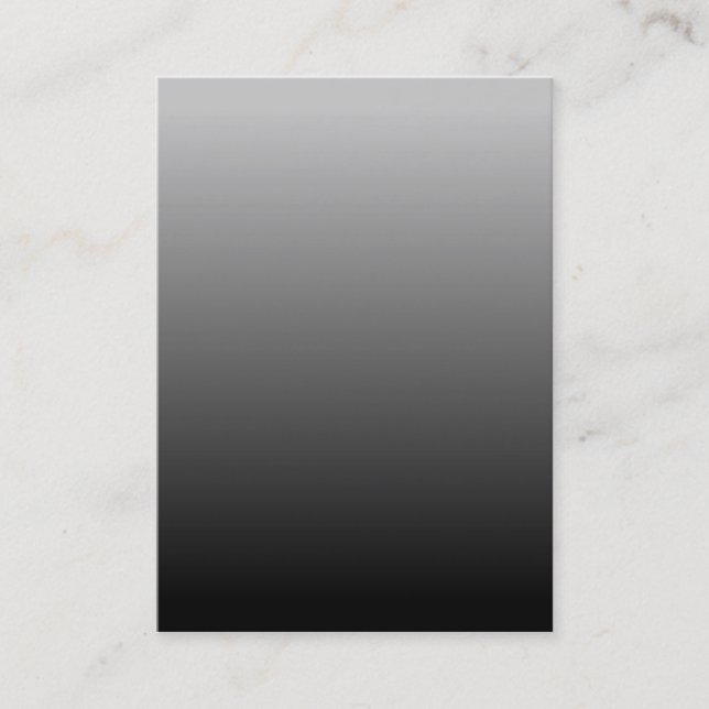Carte De Visite Ombre noire gris (Devant)