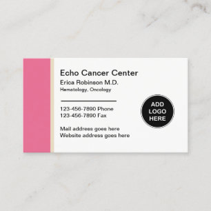 Carte De Visite Oncologie Médicale Hématologie Docteur