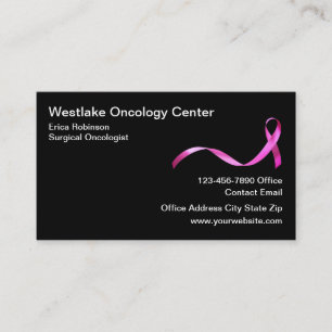 Carte de visite Oncologiste Médicale du cancer
