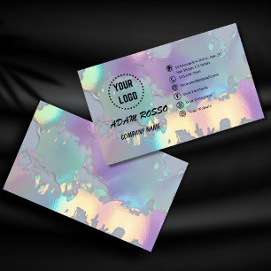 carte de visite optionnel holographique