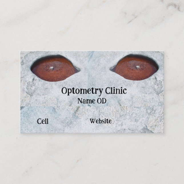 Carte De Visite Optométrie (Devant)