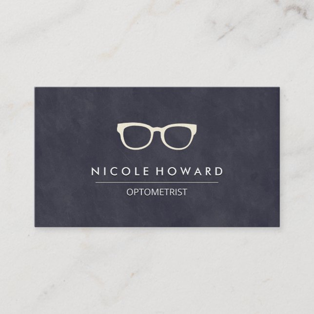 Carte De Visite Optométriste | Lunettes (Devant)