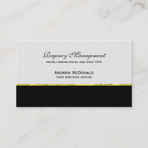 Carte De Visite Or d'entreprise