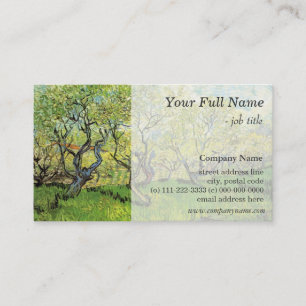Carte De Visite Orchard à Blossom, fine art professionnel