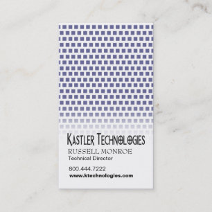 Carte De Visite Ordinateur de pointe bouleversé de technologie de