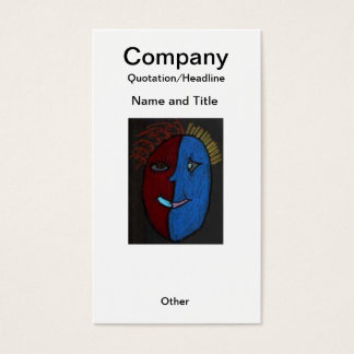 Carte de visite/oreille personnalisée inspirée