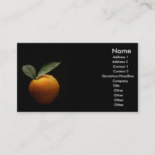 Carte De Visite Organique