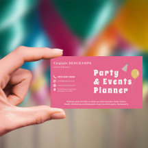 Organisateur de fêtes et d'événements Rose