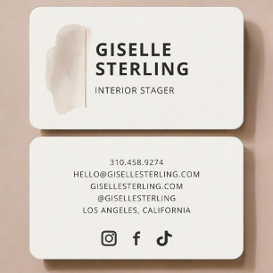 Carte De Visite Organisateur d'intérieur