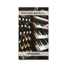 carte de visite organisateur vertical