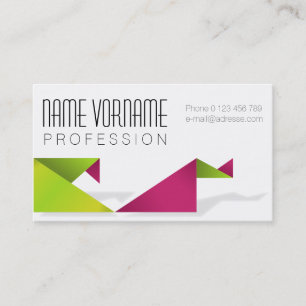 Carte De Visite origami