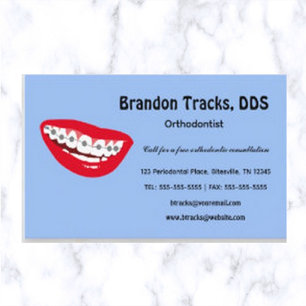 Carte De Visite Orthodontiste