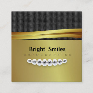 Carte de visite orthodontiste dentiste
