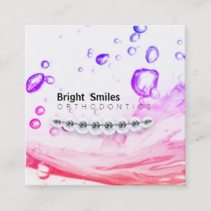Carte de visite orthodontiste dentiste
