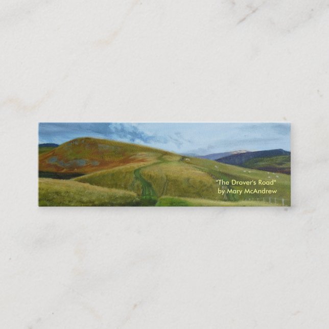 Carte de visite ou marque-page de Customizeable (Devant)
