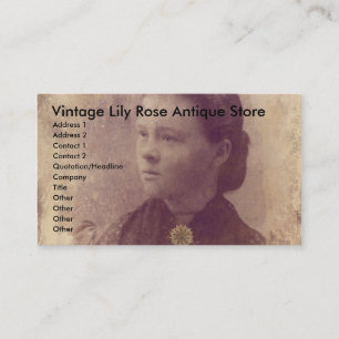 Carte De Visite Oublié