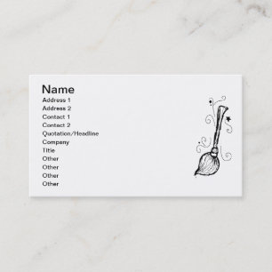 Carte De Visite Oui, je peux conduire un bâton !