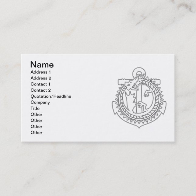 Carte De Visite Ouroboros (Devant)