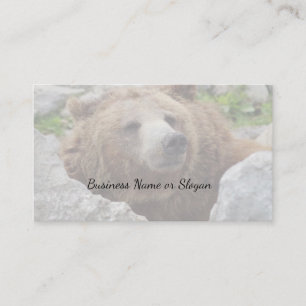Carte De Visite Ours de Kodiak