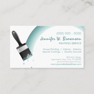 Carte De Visite Outil Peinture