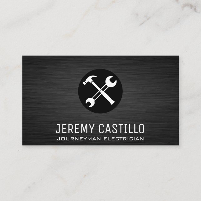 Carte De Visite Outils | Construction matérielle (Devant)