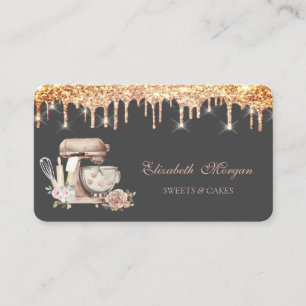 Carte De Visite Outils de boulangerie compte-gouttes mélangeur flo