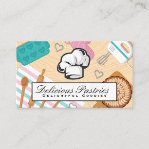 Carte De Visite Outils de cuisson   Toque
