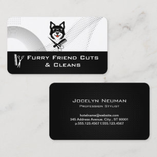 Carte De Visite Outils de toilettage pour chiens Soins des anima