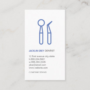 Carte De Visite Outils Dentiste