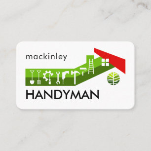 Carte De Visite Outils d'homme à tout faire pour l'aménagement pay