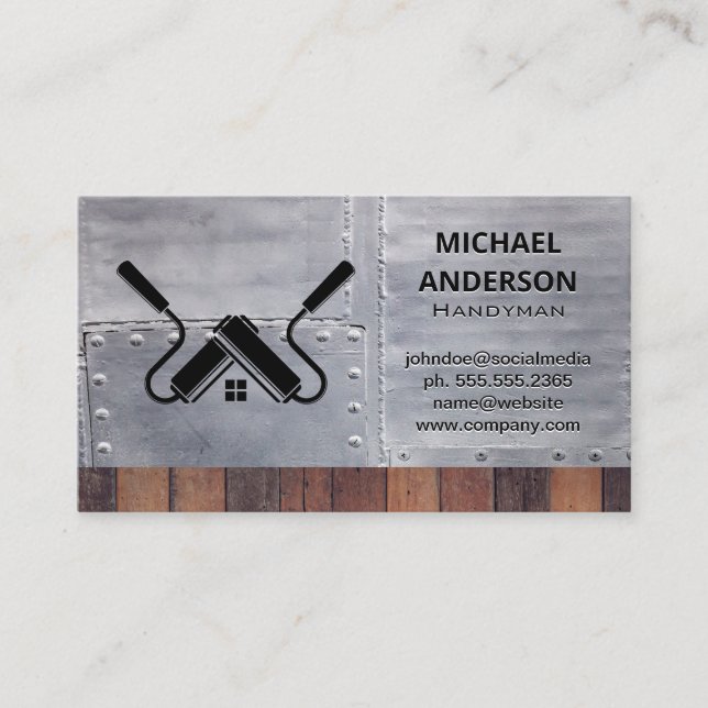 Carte De Visite Outils matériels | Constructeur de construction |  (Devant)