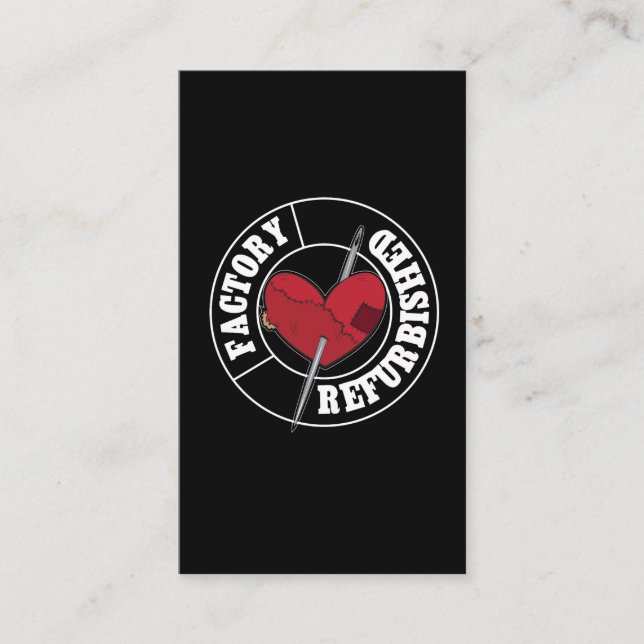 Carte De Visite Ouvrez le cadeau de récupération de chirurgie (Devant)