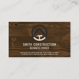 Carte De Visite Ouvrier du bâtiment   Logo des outils de réparatio