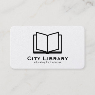 Carte De Visite Ouvrir le livre