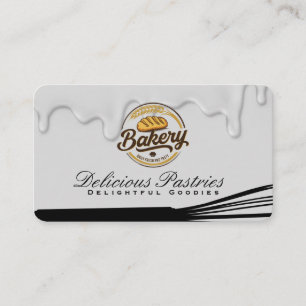 Carte De Visite Pain Boulanger Pâtisseries Fouet