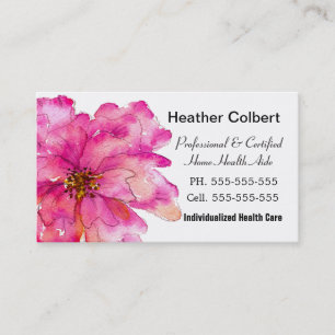 Carte De Visite Paint Me Pink Joyeux Professionnel