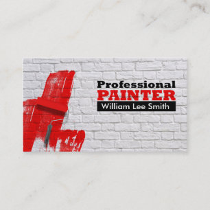 Carte De Visite Painter Business card