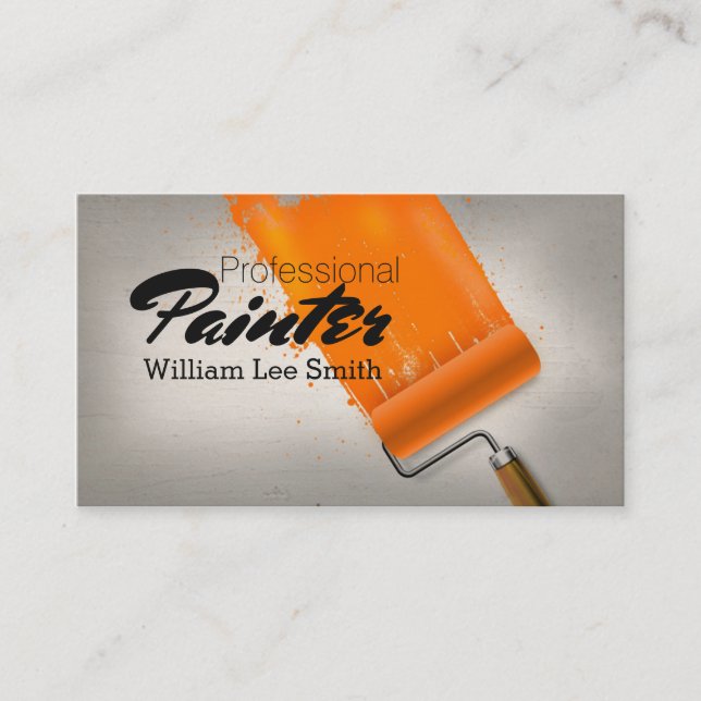 Carte De Visite Painter Business card (Devant)