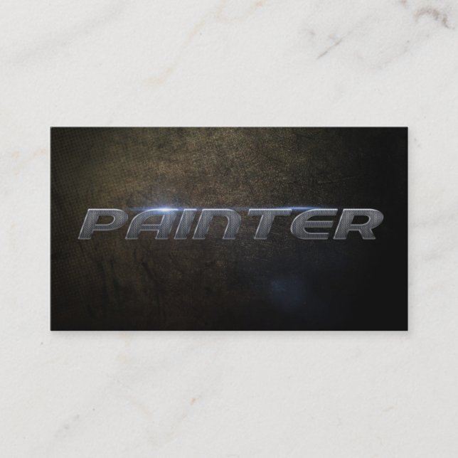 Carte De Visite Painter Business card (Devant)