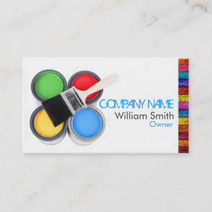 Carte De Visite Painter Business Card