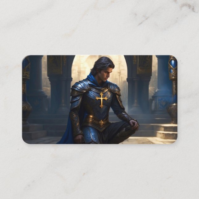 Carte De Visite Paladin du Signet de prière complice (Devant)