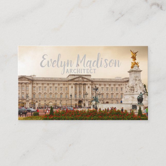 Carte De Visite Palais de Buckingham (Devant)