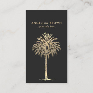 Carte de visite Palm Tree