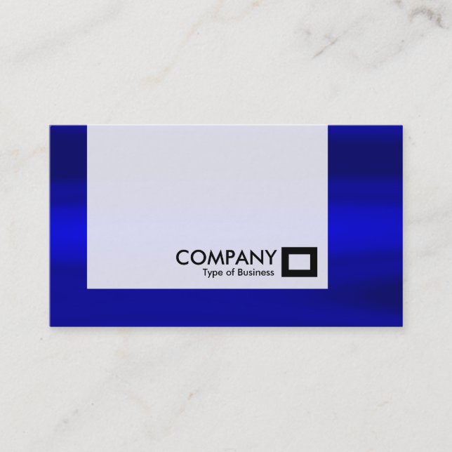 Carte De Visite Panneau - Bleu galactique (Devant)