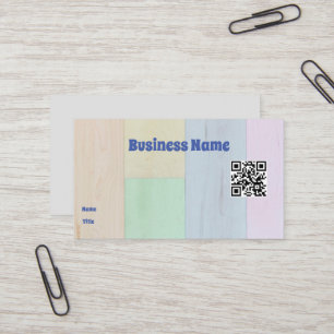 Carte De Visite Panneaux peints