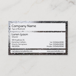 Carte De Visite Panneaux - Pluie sur une fenêtre